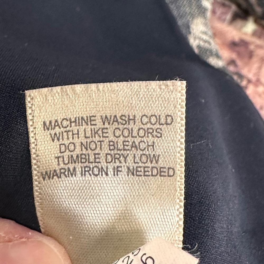 Textured Tencel Linen Floral Jacquard Jacket‎ Boxy Fit Button Front Minimalist - Picture 10 of 16